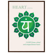 Herzchakra Poster Anahata | Heart Chakra | Fine Art Print A4-A2