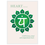 Herzchakra Poster Anahata | Heart Chakra | Fine Art Print A4-A2