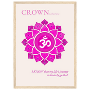 Kronenchakra Poster Sahasrara | Fine Art Print A4-A2
