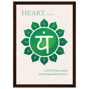 Herzchakra Poster Anahata | Heart Chakra | Fine Art Print A4-A2