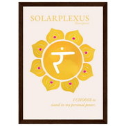 Solarplexuschakra Poster Manipura | Fine Art Print A4-A2