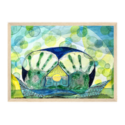 Healing Hands · Aquarell & Fineliner | Fine Art Poster A3–A2