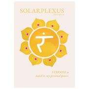 Solarplexuschakra Poster Manipura | Fine Art Print A4-A2