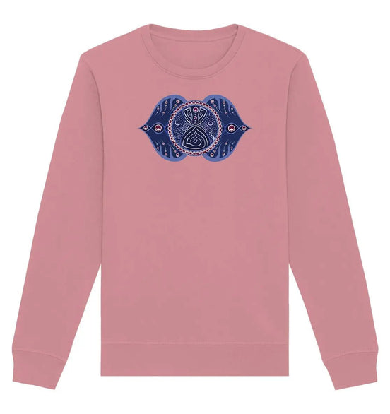 Drittes Auge | Ajna Chakra | Organisches Unisex Sweatshirt - Deivi