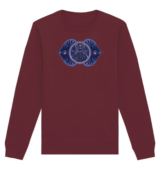 Drittes Auge | Ajna Chakra | Organisches Unisex Sweatshirt - Deivi