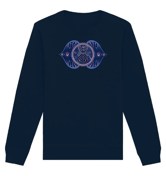 Drittes Auge | Ajna Chakra | Organisches Unisex Sweatshirt - Deivi