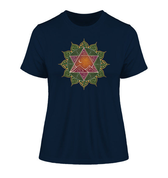 Herzchakra T-Shirt | Anahata Chakra | Organisches T-Shirt | Damen