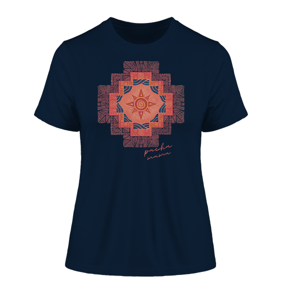 Andenkreuz-Pacha Mama | Organisches T-Shirt | Damen