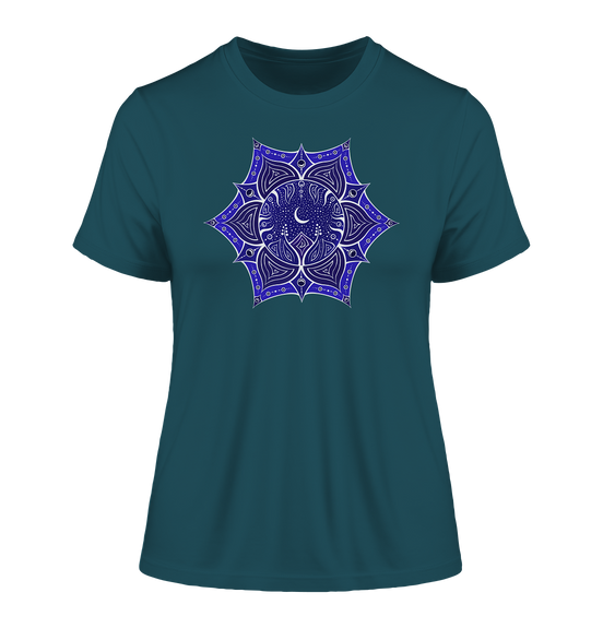 Kronenchakra T-Shirt | Sahasrara Chakra | Organisches T-Shirt | Damen