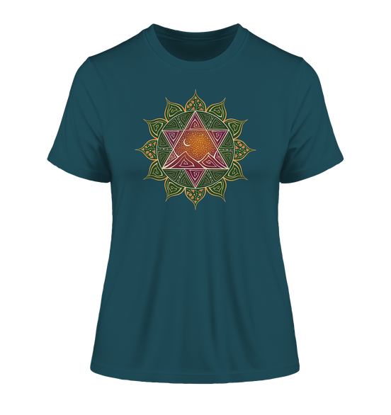 Herzchakra T-Shirt | Anahata Chakra | Organisches T-Shirt | Damen