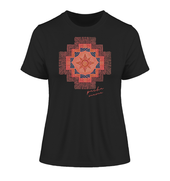 Andenkreuz-Pacha Mama | Organisches T-Shirt | Damen