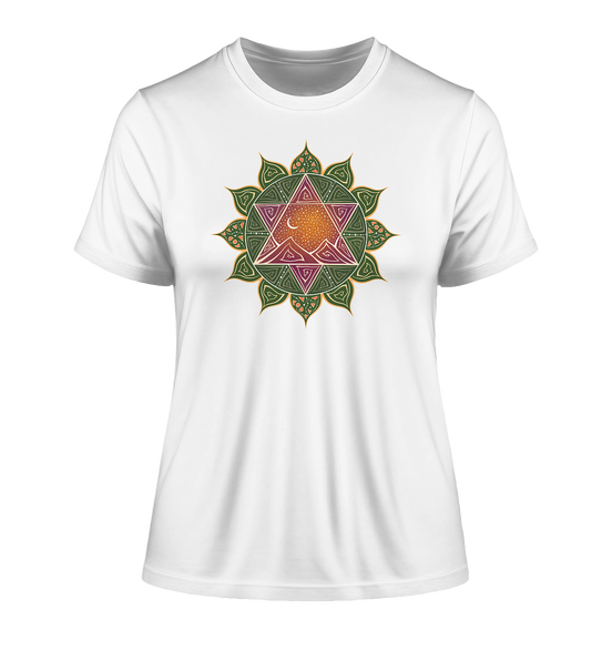 Herzchakra T-Shirt | Anahata Chakra | Organisches T-Shirt | Damen