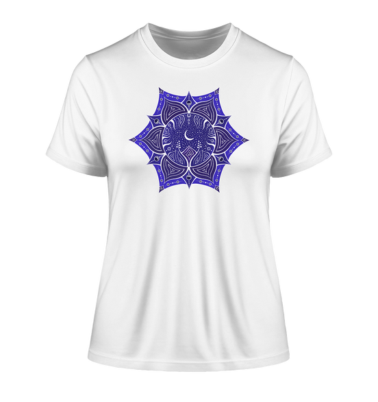 Kronenchakra T-Shirt | Sahasrara Chakra | Organisches T-Shirt | Damen