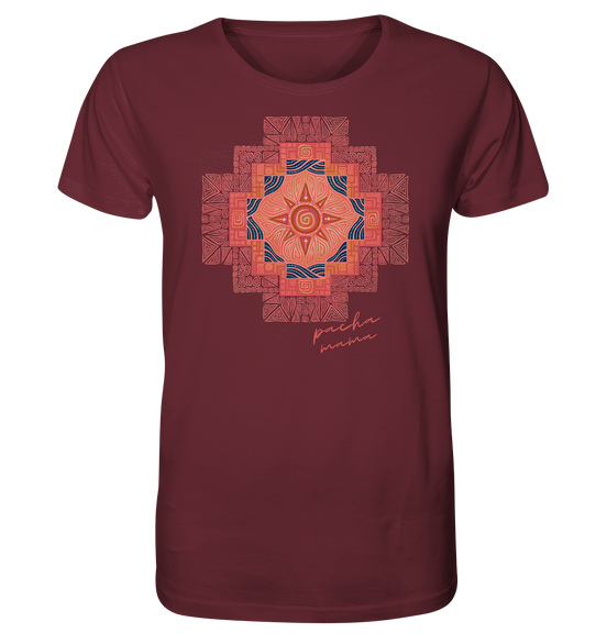 Andenkreuz-Pacha Mama | Organisches T-Shirt | Herren