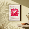 Wurzelchakra Poster Muladhara | Root Chakra | Fine Art Print A4-A2