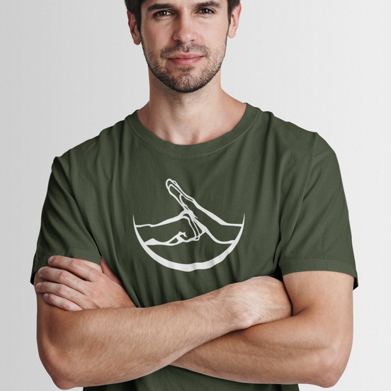 Shaolin Gruß T-Shirt | Organisches T-Shirt | Herren